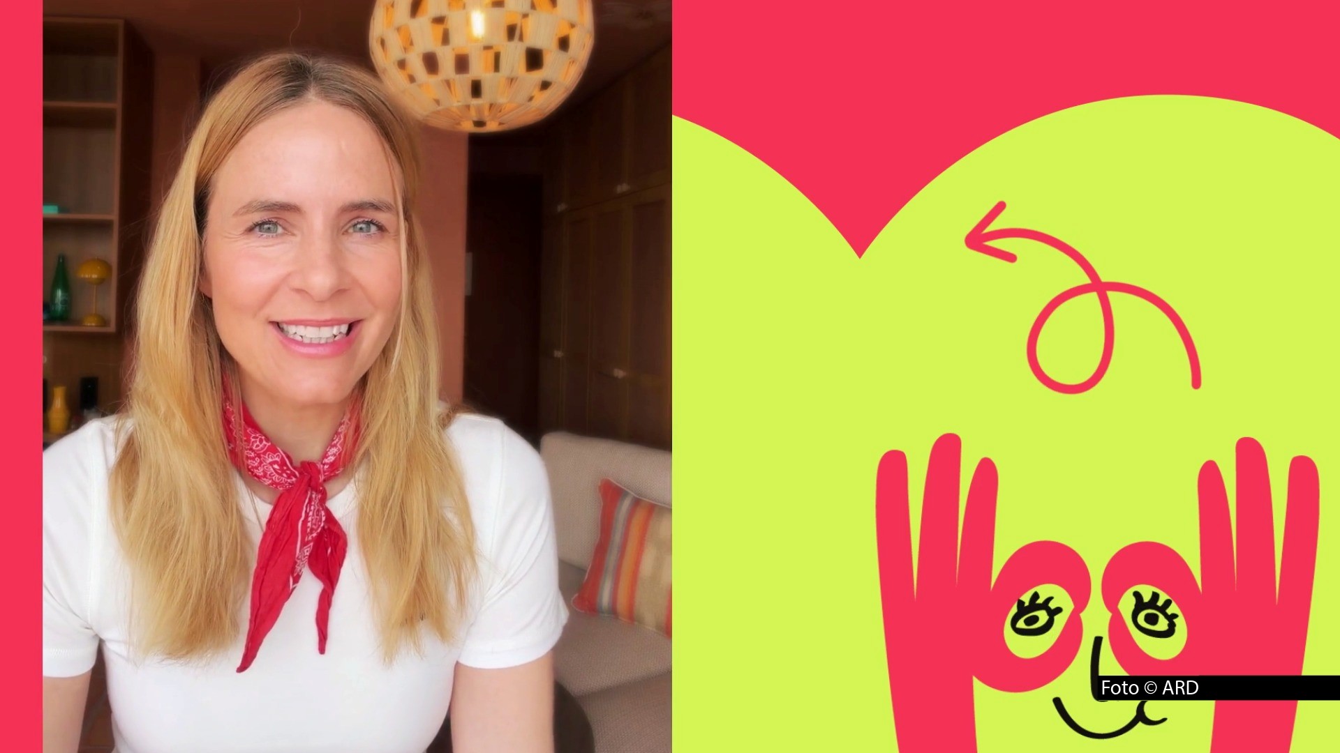 Moderatorin Stephanie Müller-Spirra gibt in einer neuen Folge der Reihe „Love it!“ in der ARD-Mediathek drei ganz persönliche Streaming-Tipps. Dabei handelt es sich um eine Sport-Dokuserie, ein Krimi-Drama und ein Porträt zum runden Geburtstag eines berühmten Musikers. (Foto © ARD)