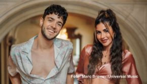 Das Duett „Ma Bonita“ von Luca Hänni und Sarah Engels ist am heutigen 15. Juli als digitale Single und Musikvideo erschienen. An diesem Sonntag stellen die beiden den Song im „ZDF Fernsehgarten“ vor. (Foto: Marc Bremer/Universal Music)