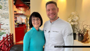 In der letzten Wettbewerbswoche des Jahres 2025 nehmen fünf Gastronomen aus dem Harz an der Kabel-Eins-Show „Mein Lokal, Dein Lokal“ teil. Host Robin Pietsch hat es dabei am zweiten Tag nicht weit: Das Geschehen spielt sich dann im „Orchidea Huong“ in seiner Heimatstadt Wernigerode ab. Foto © Joyn