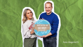 Am 7. März zeigt MagentaTV eine neue Folge von „Heute retten wir die Welt! Ein bisschen.“ mit Tim Niedernolte und Sarah Mangione. Gemeinsam gehen sie den Auslösern von Hass im Internet auf den Grund und erklären, wie sich Betroffene am besten wehren können. (Foto: MagenaTV)