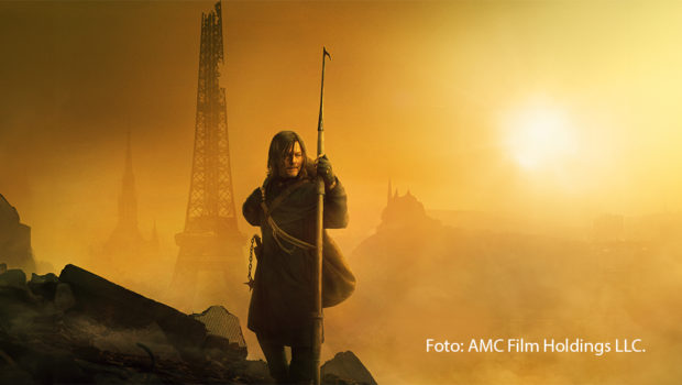 Bei MagentaTV ist ab 8. Dezember ein neues Abenteuer aus der „The Walking Dead“-Welt zu sehen. In dem Spin-off begibt sich der gestrandete Titelheld Daryl Dixon, gespielt von Norman Reedus, auf eine gefährliche Mission im postapokalyptischen Frankreich. (Foto: AMC Film Holdings LLC.)