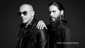 Im Rahmen der Digital X in Köln spielen die Brüder Jared und Shannon Leto am 20. September ein exklusives Deutschland-Konzert mit ihrer Band Thirty Seconds To Mars. Dieser „Telekom Street Gig“ wird live auf MagentaTV und weiteren Plattformen der Deutschen Telekom übertragen. (Foto: Universal Music)