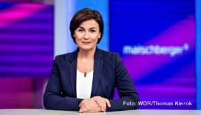 Am heutigen 20.September spricht Sandra Maischberger in ihrer ARD-Talkshow u.a. mit den Politikerinnen Marie-Agnes Strack-Zimmermann und Alice Weidel sowie Comedian Oliver Kalkofe über aktuelle Themen der Woche. Im Mittelpunkt stehen u.a. der Krieg in der Ukraine und die Energiekrise. (Foto: WDR/Thomas Kierok)