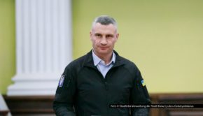 Sandra Maischberger spricht in der neuesten Ausgabe ihrer ARD-Talkshow mit dem Bürgermeister der Stadt Kiew, Vitali Klitschko, über die aktuelle Lage in der Ukraine und die Erwartungen an die deutsche Bundesregierung. Foto © Staatliche Verwaltung der Stadt Kiew/Lyubov Golubyatnikova