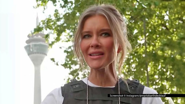 Ein Promi-Team um Comedian Mario Barth befasst sich in einer neuen Ausgabe der RTL-Show „Mario Barth deckt auf!“ mit ausgewählten Fällen von Steuerverschwendung. Dabei ist auch Moderatorin und Juristin Laura Karasek, die in Düsseldorf auf Spurensuche geht. (Screenshot © Instagram/@mariobarthdecktauf)