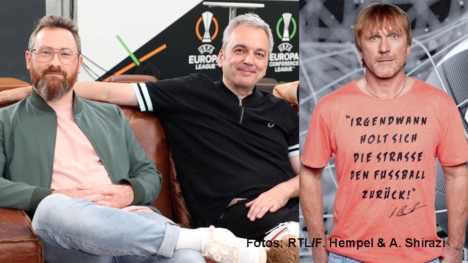 HP_Matchday_RTL_Robby Hunke, Arnd Zeigler, Ansgar Brinkmann_Fotos RTL_Frank Hempel _Arya Shirazi