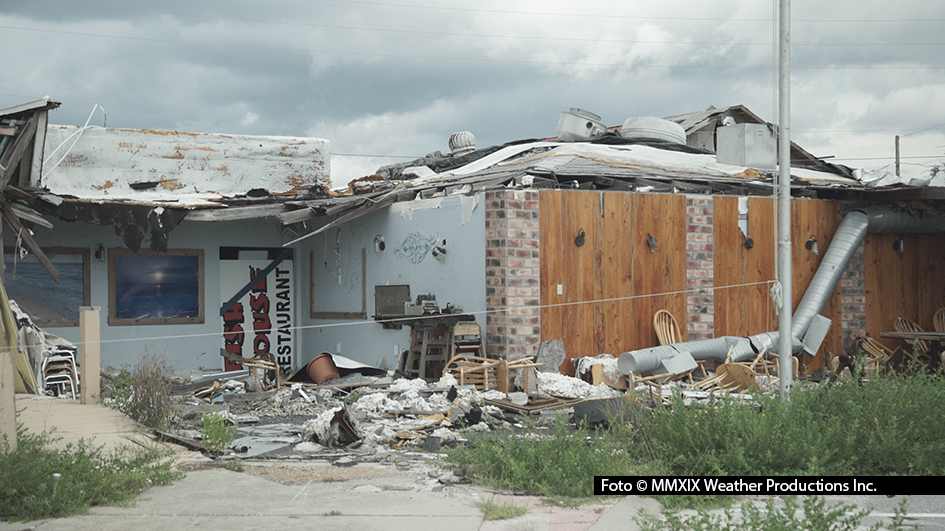 Am 5. März feiert die neue Dokuserie „Monsterwetter: Erdrutsch, Fluten und Tornados“ ihre TV-Premiere bei National Geographic. Immer mittwochs geht’s ab 20:15 Uhr um die weltweit wachsende Bedrohung durch extreme Wetterveränderungen. (Foto: MMXIX Weather Productions Inc.)