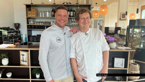 Bei Kabel Eins startet heute eine neue Sendewoche von „Mein Lokal, dein Lokal – Der Profi kommt“. Diesmal führt Sternekoch Robin Pietsch durch den kulinarischen Wettstreit. Unter seiner Ägide gehen fünf Gastronomen in Darmstadt auf Punktejagd. Foto © Joyn