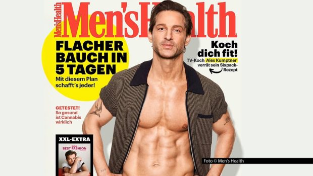 Ab dem 12. März ist die April-Ausgabe der Zeitschrift „Men’s Health“ im Handel. Auf dem Titel: der Wiener Spitzenkoch Alexander Kumptner. Im Interview spricht er über die Rolle, die Sport in seinem Alltag spielt, und warum dieses Cover für ihn ein Punkt auf seiner persönlichen Bucketlist ist. Foto © Men’s Health
