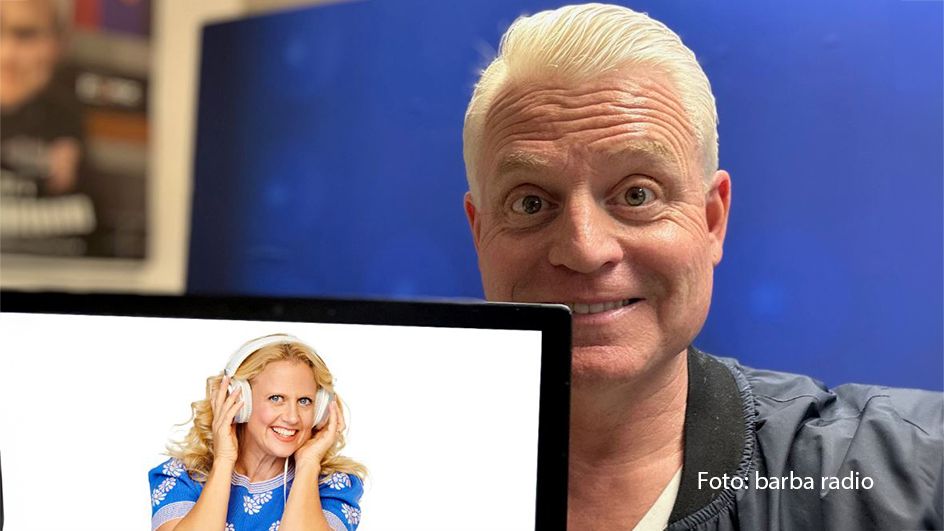 Guido Cantz feiert seine Premiere bei Barbara Schönebergers Podcast „Mit den Waffeln einer Frau“ und plaudert humorvoll über den Kölner Karneval, über seine Falten und Schulzeit. Seit dem 8. Juli gibt’s die neue Ausgabe des barba radio-Formats überall zum Streamen. (Foto: barba radio)