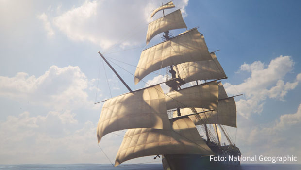 Es geht um Schiffswracks, Schätze und versunkene Städte: Ab dem heutigen 20. Oktober zeigt National Geographic neue Folgen der Doku-Serie „Enthüllt: Geheimnisse der Meere“. Darin geht’s u.a. um die Geschichte der „HMS Pandora“. (Foto: National Geographic)