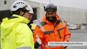Am 6. September fällt bei National Geographic der Startschuss zu einer beeindruckenden neuen Dokuserie. In „Unglaubliche Bauten mit Daniel Ashville“ geht’s rund um den Globus, um erstaunliche Bauwerke und technische Konstruktionen in den Blick zu nehmen. (Foto: National Geographic/Disney)