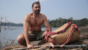 Die neue National Geographic-Serie „Extreme Survival mit Hazen Audel: Mächtiger Mekong“ begleitet den Überlebenskünstler Hazen Audel auf seiner spektakulären Reise entlang des größten Flusses Südostasiens. (Foto: National Geographic/George Watts)