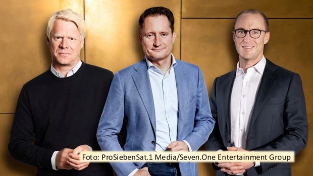 ProSiebenSat.1-CEO Bert Habets übernimmt zusätzlich die Leitung der Seven.One Entertainment Group. Dort bildet er künftig ein Führungstrio mit CCO Henrik Pabst und CFO Stefan Endriß. Zudem gab der Konzern den Abschied von ProSieben- und Sat.1-Senderchef Daniel Rosemann bekannt. (Foto: ProSiebenSat.1 Media/Seven.One Entertainment Group)