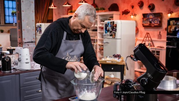 „Das große Promibacken“ geht in die zehnte Runde. Los geht’s mit der Jubiläumsstaffel am 11. Februar in Sat.1. In diesem Jahr stellen sich u.a. Entertainer Thomas Hermanns, Schauspielerin Rebecca Immanuel und Fußball-Europameister Thomas Helmer dem TV-Backwettbewerb. Foto © Joyn/Claudius Pflug
