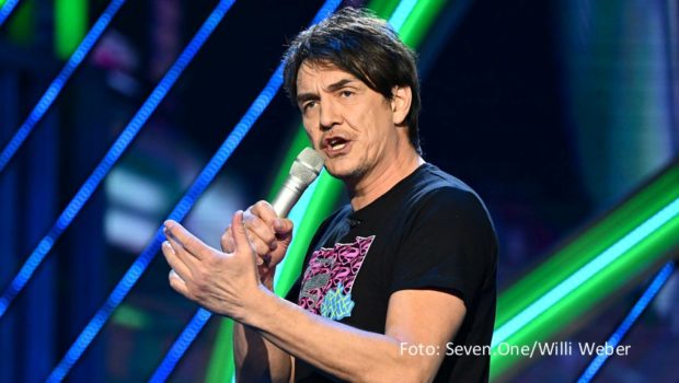 Quatsch ist auch am 5. Juni wieder Programm in der ProSieben-Primetime. In einer neuen Ausgabe von „Die Quatsch Comedy Show“ treten Matze Knop, René Marik, Simon Pearce sowie die preisgekrönte Newcomerin Ana Lucia auf. (Foto Seven.One/Willi Weber)