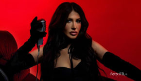 Radiomoderatorin Alisha Morgenstern präsentiert ihren neuen Podcast „Red Night Talk“ in Zusammenarbeit mit RTL+. Wöchentlich trifft sie auf prominente Gäste aus Musik, Schauspiel, Sport und Entertainment. In der ersten Episode, die am 7. Juni erscheint, ist Rapper Farid Bang zu Gast. (Foto: RTL+)