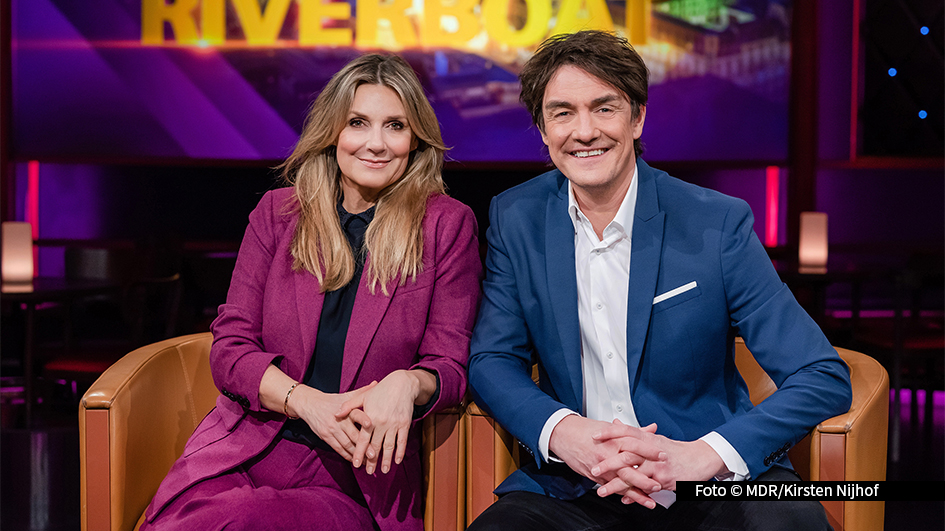 Am 28. März lädt das MDR-Fernsehen um 22:00 Uhr zu einer neuen Ausgabe von „Riverboat“ ein. Foto © MDR/Kirsten Nijhof