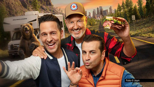 Der dritte „Roadtrip Amerika“ mit den Spitzenköchen Alexander Kumptner. Frank Rosin und Ali Güngörmüs geht am 23. Januar bei Kabel Eins weiter. Die neue Etappe führt u.a. auf einen kulinarischen Kuriositätenmarkt bei Milwaukee und zu den Sanddünen von Silver Lake. (Foto: Joyn)