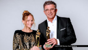 Nach einem Jahr Pause kehrt die von „Kurier“ und ORF ausgerichtete Verleihung des Film- und Fernsehpreises Romy zurück. Neuer Schauplatz ist Kitzbühel. Das Online-Voting für die Publikumspreise, die bei der von Mirjam Weichselbraun und Hans Sigl moderierten Gala vergeben werden, ist jetzt angelaufen. Foto © ORF/Roman Zach-Kiesling