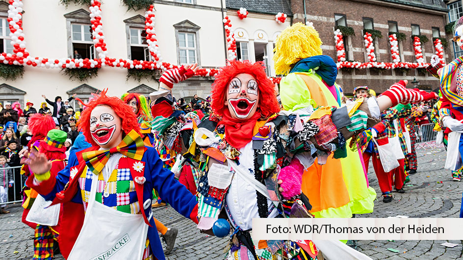 Rosenmontagszug aus Düsseldorf 2024