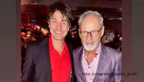 Der sportbegeisterte Comedian und Moderator Matze Knop durfte am 30. Januar beim „Charity Opening“ zum Sportbusiness-Kongress SPOBIS Conference den Instagram-Kanal des Ausrichters übernehmen. U.a. führte er dabei auch ein Gespräch mit TV-Journalist Reinhold Beckmann, für dessen Verein „NestWerk“ Spenden gesammelt wurden. (Foto: Instagram/@spobis_gmbh)