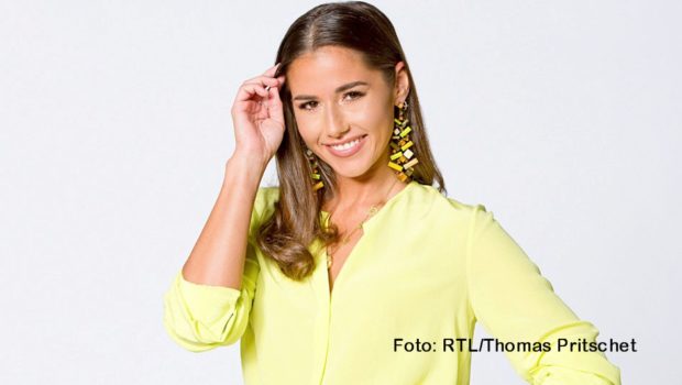 Bei „Deutschland sucht den Superstar“ werden am 23. April die Halbfinal-Tickets vergeben. Als Gastjurorin kehrt diesmal Sarah Engels in die Show zurück. Die Entertainerin nahm vor elf Jahren selbst erfolgreich an der Castingshow teil. (Foto: RTL/Thomas Pritschet)