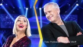 Zum Jahresabschluss räumt ProSieben seinen Samstagabend noch einmal für „Schlag den Star“ frei. Diesmal gibt’s ein Duell „Frau gegen Mann“ zwischen Moderatorin Ruth Moschner und Spitzenkoch Alexander Herrmann. (Foto: ProSieben/Steffen Z. Wolff)
