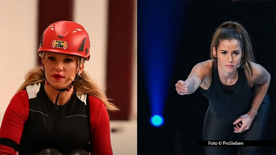 Am 15. Februar zeigt ProSieben eine neue Ausgabe der Spielshow „Schlag den Star“. Bereits zum jeweils zweiten Mal stellen sich Sarah Engels und Evelyn Burdecki der Herausforderung. Beide Frauen mussten sich in der Vergangenheit bereits schon einmal geschlagen geben. (Foto: ProSieben)