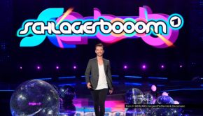 Am 18. Oktober präsentiert Entertainer Florian Silbereisen live im Ersten eine neue „Schlagerbooom“-Ausgabe. Unter dem Motto „Alles funkelt! Alles glitzert!“ treten am Abend u.a. Andrea Berg, Roland Kaiser, die Band Unheilig, Alina und die No Angels auf. Foto © MDR/ARD/JürgensTV/Dominik Beckmann