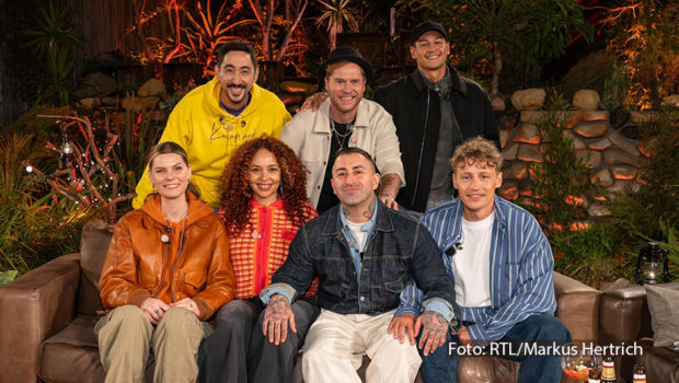Die elfte Staffel von „Sing meinen Song – Das Tauschkonzert“ startet am 23. April auf Vox. Zum Auftakt dreht sich alles um die Hits von Juli-Frontfrau Eva Briegel, die u.a. von Tim Bendzko, Joy Denalane, Eko Fresh und Gastgeber Johannes Oerding neu interpretiert werden. (Foto: RTL/Markus Hertrich)