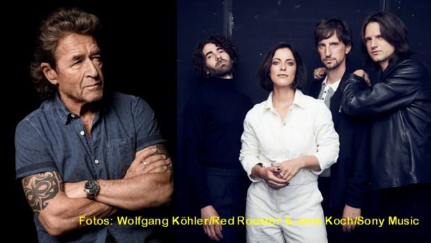 Um ein Zeichen gegen den Krieg in der Ukraine zu setzen, treten namhafte Künstlerinnen und Künstler wie Peter Maffay und Silbermond am Sonntag bei einer musikalischen Friedenskundgebung in Berlin auf. Sat.1 und ProSieben übertragen „Sound of Peace“ live ab 15:00 Uhr. (Foto: Wolfgang Köhler/Red Rooster; Jens Koch/Sony Music)