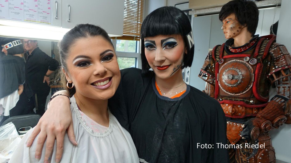 Zum 35. Jubiläum des Musicals „Starlight Express“ hat Sat.1 der Produktion in Bochum einen Besuch abgestattet. Die dabei entstandene Reportage „Starlight Express – Das Kultmusical im Pott“ wird am 3. August ausgestrahlt. (Foto: Thomas Riedel)