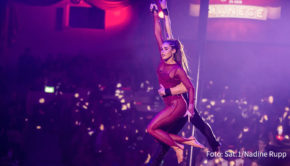 An zwei Abenden im Dezember und Januar präsentiert die Doppelspitze Jörg Pilawa und Jana Ina Zarrella in Sat.1 die Neuauflage des Zirkus-Showklassikers „Stars in der Manege“. Mit dabei sind u.a. Sarah Engels, Dieter Hallervorden, Nazan Eckes, Evelyn Burdecki und Massimo Sinató. (Foto: Sat.1/Nadine Rupp)