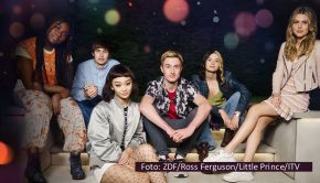 Die englische Drama-Serie „Tell me everything“, die am 18. November auf ZDFneo zu sehen ist, handelt von sechs Teenagern in einer Kleinstadt bei London. Im Mittelpunkt steht der von Eden H. Davies gespielte Jonny, der seine psychischen Probleme sogar vor seinen besten Freunden verheimlicht. (Foto: ZDF/Ross Ferguson/Little Prince/ITV)