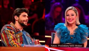 Auch in der neunten Staffel der ProSieben-Show „The Masked Singer“ ist Ruth Moschner wieder regelmäßig als Rate-Spezialistin beteiligt. Sie bildet diesmal mit Sänger Álvaro Soler die Stammformation am Ratetisch. Los geht’s am 18. November. (Foto: ProSieben/Willi Weber)