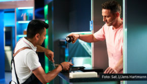 Die Jubiläumsstaffel von „The Taste“ geht in die sechste Runde. In der heutigen Ausgabe dreht sich für die Kandidatinnen und Kandidaten alles um das Thema Naturküche. Beurteilt werden sie dabei in dieser Woche von der Berliner Spitzenköchin Sophia Rudolph. (Foto: Sat.1/Jens Hartmann)