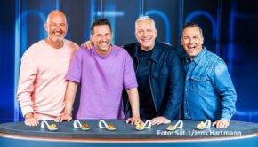 Im Herbst geht Sat.1 mit der mittlerweile zwölften Staffel von „The Taste“ auf Sendung. Frank Rosin kehrt als Coach in die Kochshow zurück. Der Dorstener Spitzenkoch bildet das Juryquartett mit seinen Kollegen Alexander Kumptner, Alexander Herrmann und Tim Raue. (Foto: Sat.1/Jens Hartmann)