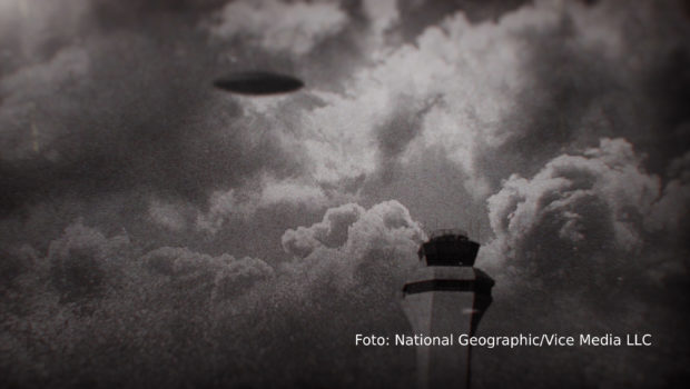 National Geographic begibt sich ab dem 11. Mai auf die Suche nach mysteriösen Flugobjekten. Die neue Dokuserie „UFOs: Dem Unbekannten auf der Spur“ geht mithilfe modernster Technik, exklusiver Dokumente und Experteninterviews den verschiedenen Spielarten des Mythos auf den Grund. (Foto: National Geographic/Vice Media LLC)