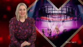Die Ranking-Showreihe „Unsere Lieblinge“ kommt am 8. April in Sat.1 zum Abschluss. Diesmal geht’s um die beliebtesten deutschen Musik-Stars. Als prominente Kommentatoren sind diesmal u.a. Ruth Moschner, Hugo Egon Balder und Patricia Kelly beteiligt. (Foto: Sat.1)