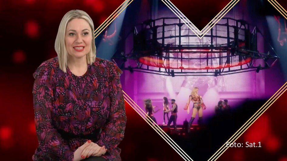 Die Ranking-Showreihe „Unsere Lieblinge“ kommt am 8. April in Sat.1 zum Abschluss. Diesmal geht’s um die beliebtesten deutschen Musik-Stars. Als prominente Kommentatoren sind diesmal u.a. Ruth Moschner, Hugo Egon Balder und Patricia Kelly beteiligt. (Foto: Sat.1)