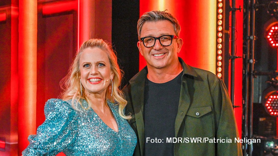 HP_VSS_Barbara Schöneberger, Hans Sigl_Foto MDR_SWR_Patricia Neligan