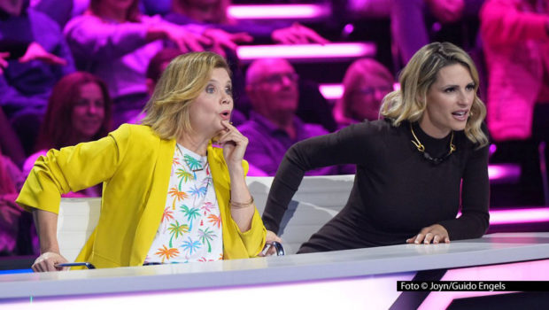 Entertainerin Michelle Hunziker tritt als neue Teamkapitänin in der zweiten Staffel der Comedy-Rateshow „Wer isses?“ bei ProSieben an. Zum Auftakt am 28. Mai bildet sie ein Duo mit Schauspielerin Annette Frier. Ihre Gegner sind Comedian Chris Tall und Schauspielerin Janine Kunze.Foto-Joyn_Guido-Engels.