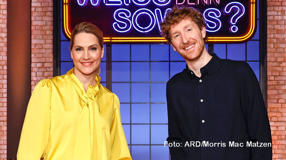 HP_Wer weiss denn sowas_Folge 845_2022_Judith Rakers, Louis Klamroth_Foto ARD_Morris Mac Matzen