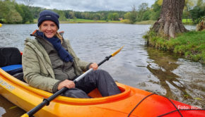Am Sonntag zeigen WDR und NDR Fernsehen um 20:15 Uhr eine neue Ausgabe der Reisereportage „Wunderschön“. Dieses Mal erkundet Moderatorin Judith Rakers das polnische Seenparadies der Region Masuren zu Wasser und zu Land. (Foto: WDR)