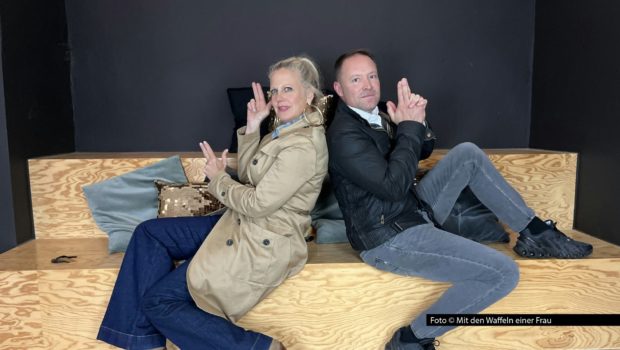 HP_barba radio_Barbara Schöneberger, Leo Martin_Foto Mit den Waffeln einer Frau