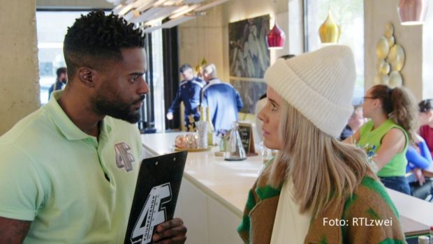 Seit genau zehn Jahren läuft die wochentägliche Soap „Köln 50667“ bei RTLzwei. Am heutigen 9. Januar steht die 2525. Folge auf dem Plan, in der u.a. Pia Tillmann als Meike und Jossy Luzayadio als George tragende Rollen spielen. (Foto: RTLzwei)