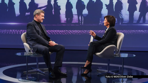 Am Abend nach dem ersten Koalitionsausschuss von Union und SPD stellt sich CSU-Parteichef Markus Söder bei „Maischberger“ den Fragen von Sandra Maischberger. In der Sendung am 28. Mai spricht er über die Ergebnisse des politischen Treffens vom Nachmittag.