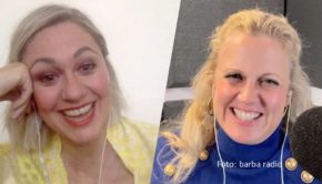 In der neuen Ausgabe ihres barba radio-Podcasts „Mit den Waffeln einer Frau“ hat Barbara Schöneberger die Moderatorin und Autorin Ruth Moschner zu Gast. In dem knapp einstündigen Gespräch geht es um Pralinen, Reisen, „The Masked Singer“ und die Frage, wann die beiden Moderatorinnen einmal selbst unter den berühmten Masken auftreten werden. (Foto: barba radio)