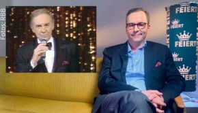 Kurt Krömer feiert morgen Abend im Ersten Harald Juhnke in der gleichnamigen Show. Anlässlich des 90. Geburtstages des Entertainers und Schauspielers folgen im RBB Fernsehen zahlreiche weitere Juhnke-Sendungen. (Fotos: RBB)